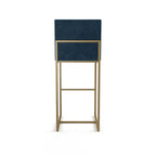 Tabouret de comptoir et de bar rembourré - Capacité de 136 kg (300 lb), structure en métal, assise en polyester avec dossier, hauteur de 69 cm (27 po) ou 79 cm (31 po), fabriqué au Canada