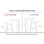 Ensemble de 2 tabourets de bar en velours - Hauteur 76 cm, pivotants à 360°, structure en métal doré avec accoudoirs, revêtement bleu clair, style glamour moderne