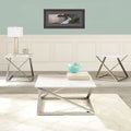 Steve Silver Zilina Faux Marble Top 3-Piece Occasional Set