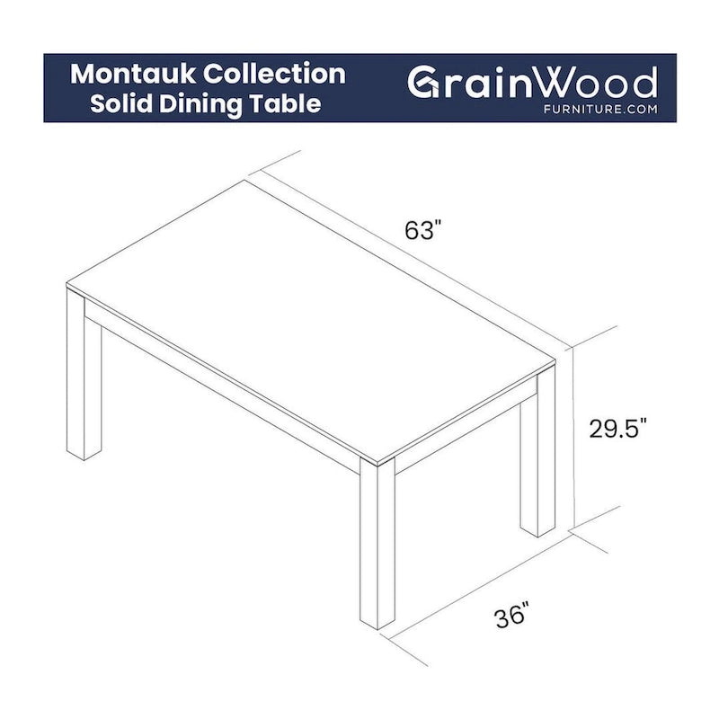 Table de salle à manger en pin massif de 160 cm (6 couverts), finition vieillie à la main, bois renouvelable, style rustique, 100 % pin, hauteur 75 cm (29,5 po), montage facile, grain naturel