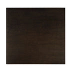 Ensemble de salle à manger 5 pièces - Table carrée de 91 cm, 4 chaises à dossier à lattes, bois massif, placage de bouleau, capacité de charge des chaises : 113 kg, expresso/gris/noyer