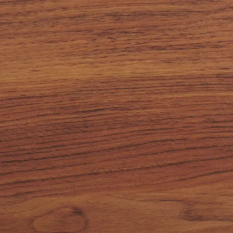 Commode à 3 tiroirs avec panneaux en rotin tressé et poignées en métal - Meuble de rangement pour chambre à coucher en placage texturé